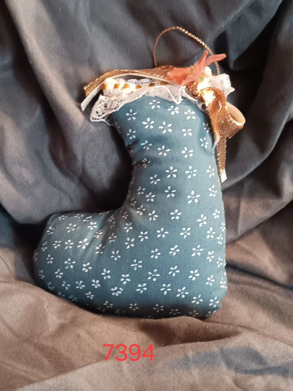 3 Fabric Ornaments